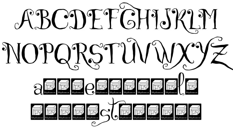 Czech Talesfont specimens