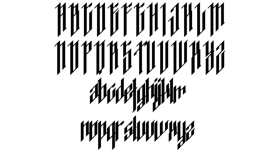 Dancing DLfont specimens
