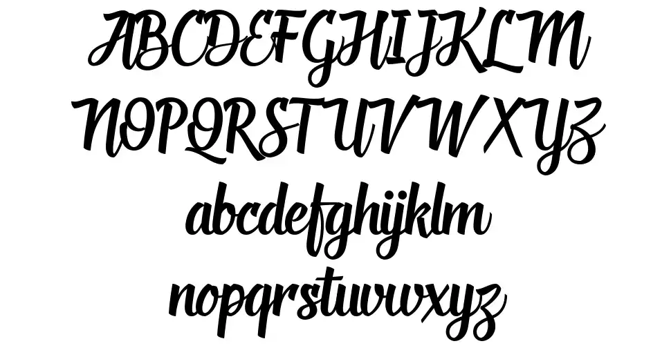 Deadhead Scriptfont specimens