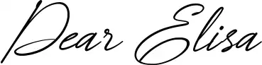 Dear Elisa