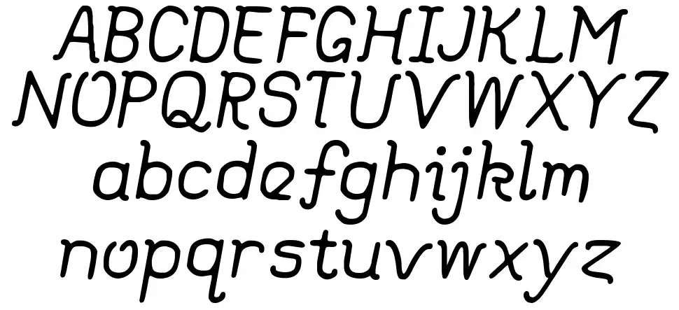 Dear Old Dadfont specimens