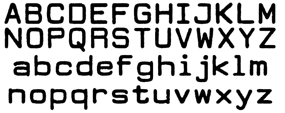 Dearborn Typefont specimens