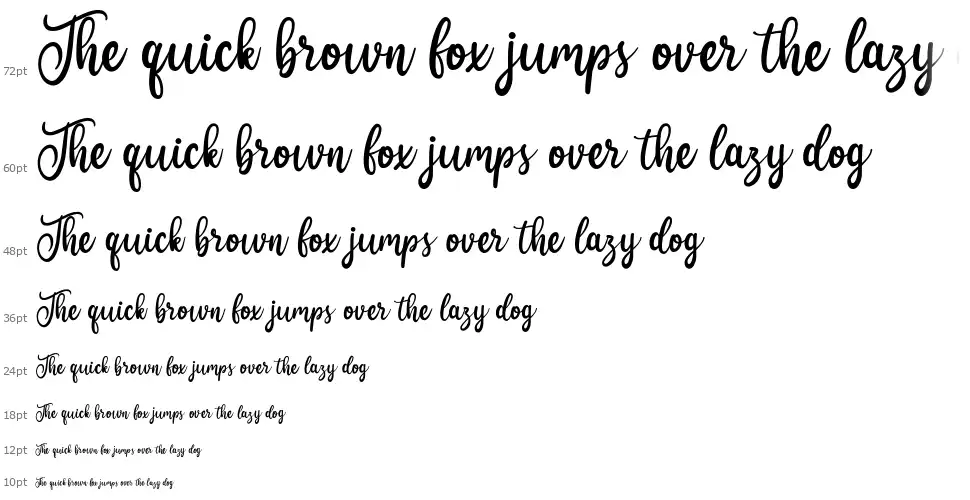 Dearheartfont waterfall
