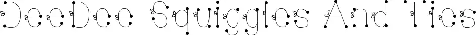 DeeDee Squiggles And Ties