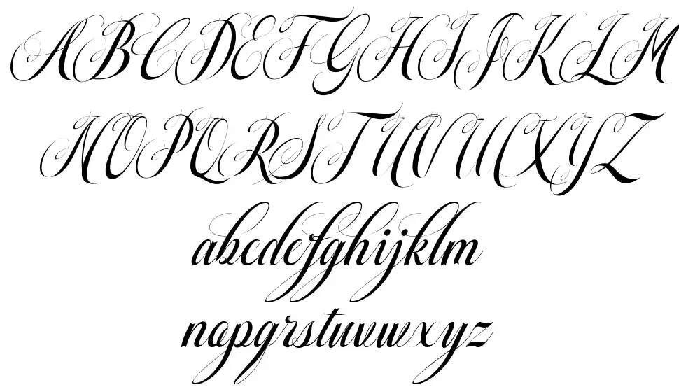 Delayed Lovefont specimens