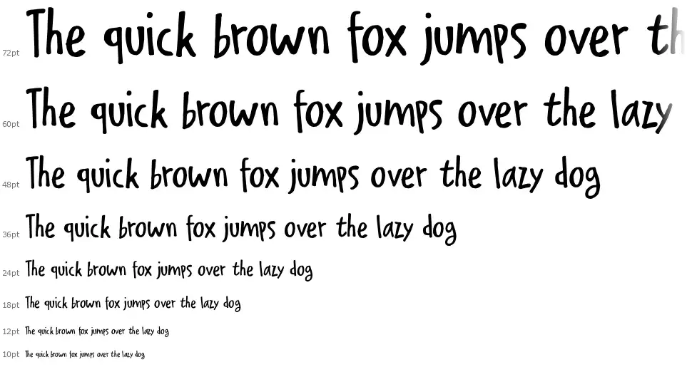 Delivery Notefont waterfall