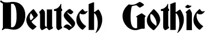 Deutsch Gothic