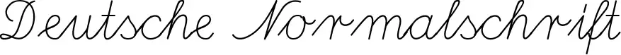 Deutsche Normalschrift
