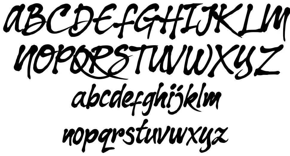 Dharko Gilbertfont specimens