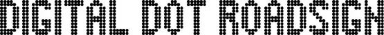 Digital Dot Roadsign