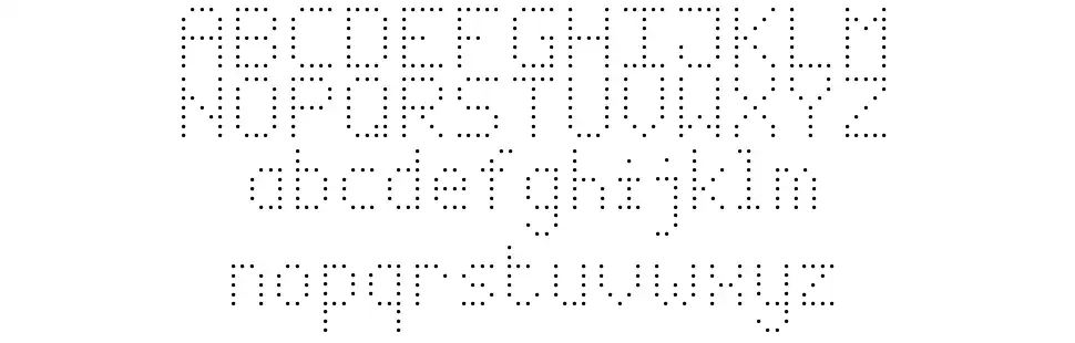 Digitaledfont specimens
