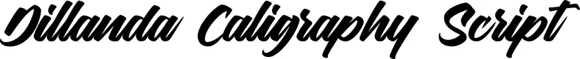Dillanda Caligraphy Script