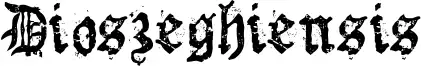 Dioszeghiensis
