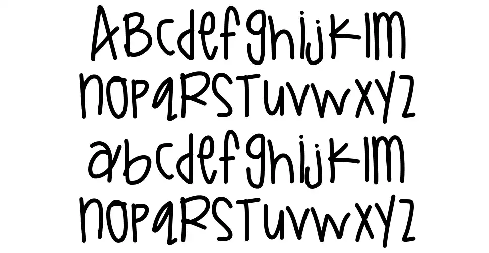 Dirty Libertiesfont specimens
