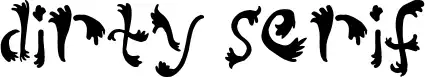 Dirty Serif