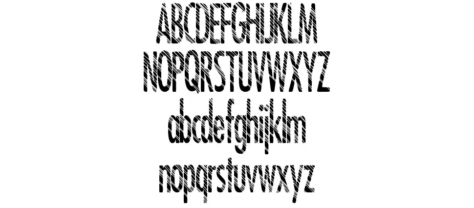 Disco Trapfont specimens