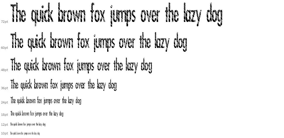 Disco Trapfont waterfall