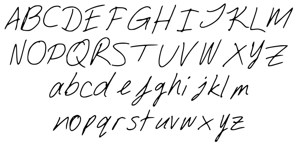 DJs Slant Seriffont specimens