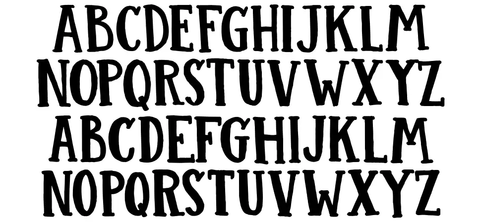 DK Colporteurfont specimens