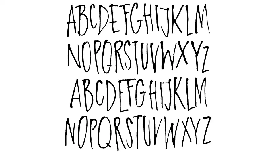 DK Paradise Lostfont specimens