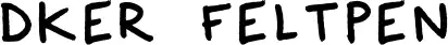 Dker FeltPen