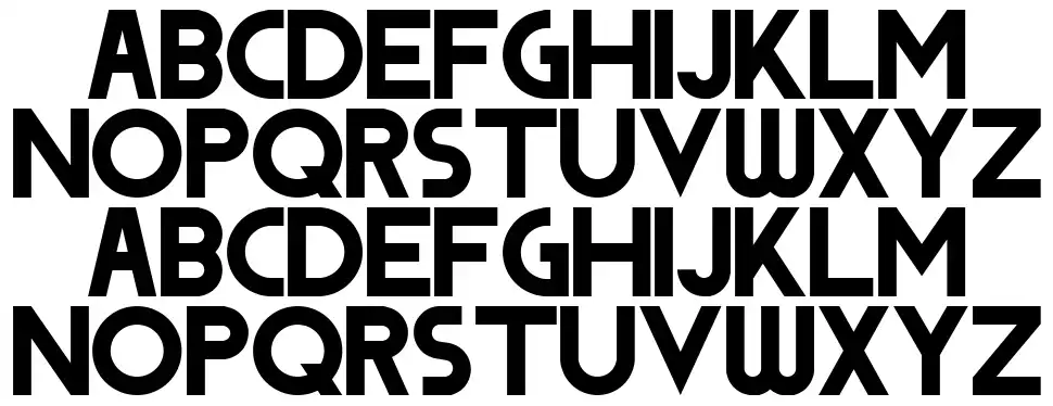 Dodgefont specimens