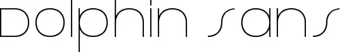 Dolphin Sans