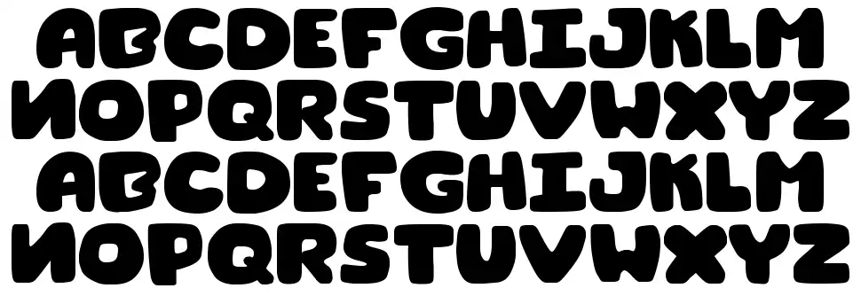 Donut Questfont specimens