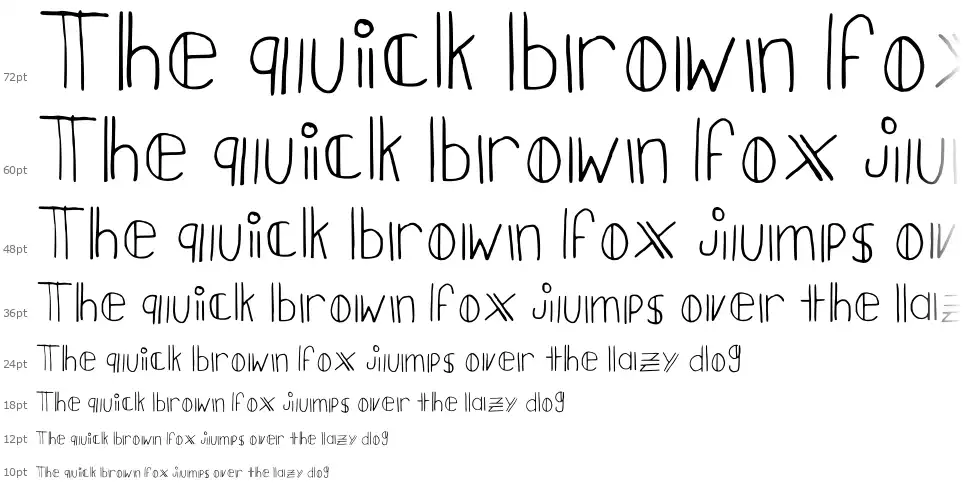 Double Neatfont waterfall