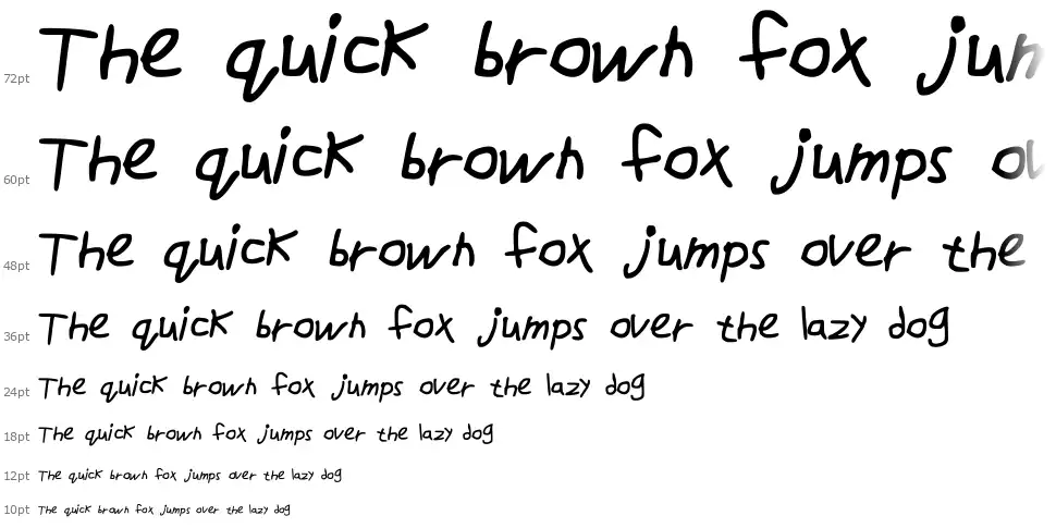 DrawFontfont waterfall