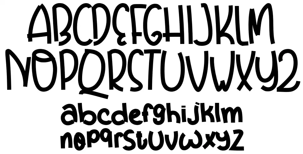 Dream Schoolfont specimens