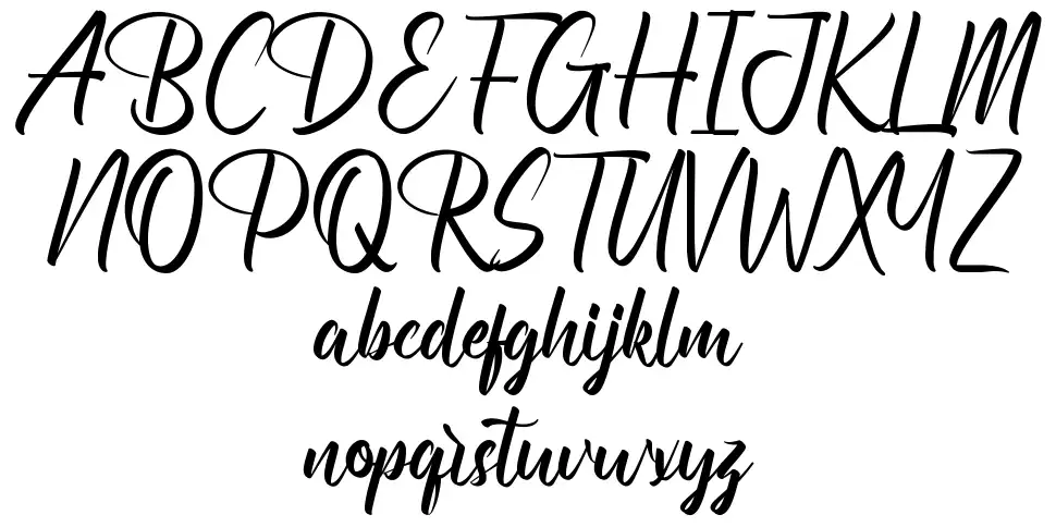 Dreamkingfont specimens