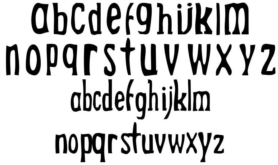 Drekfont specimens