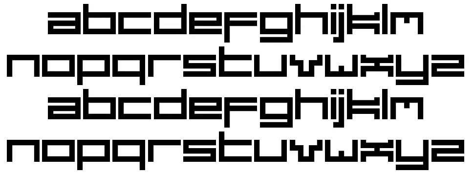 Dubsteptrixfont specimens