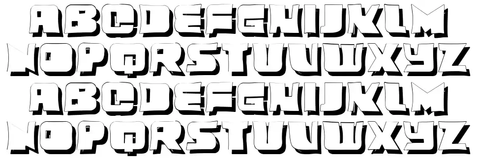 Dumbbellfont specimens