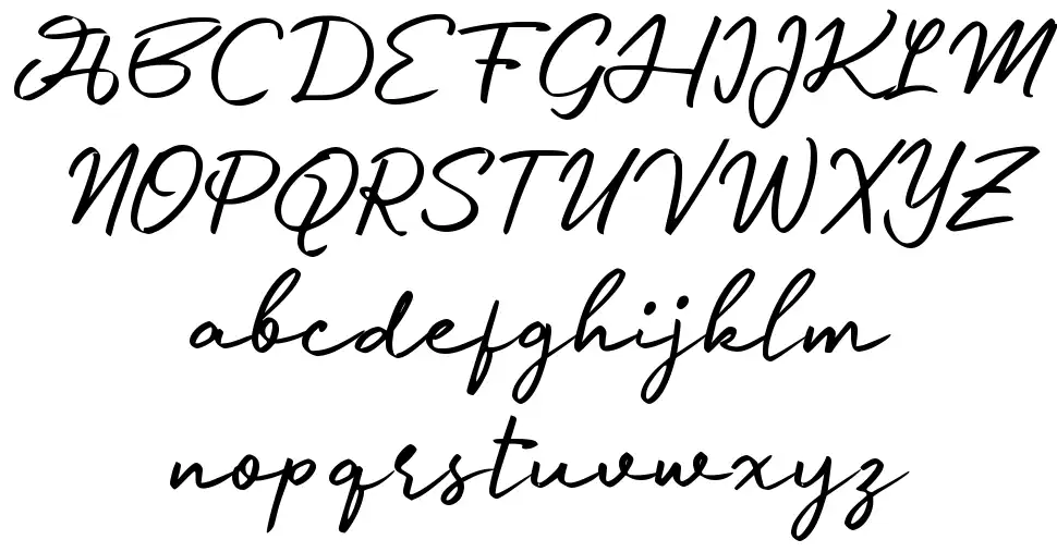 e Equestrian Winterfont specimens