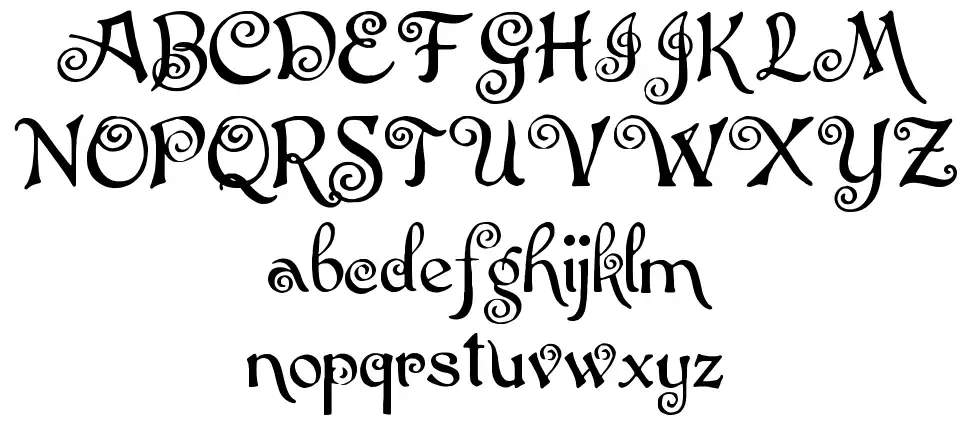 Easter of 14,403 Spécimens Easter of 14,403font specimens