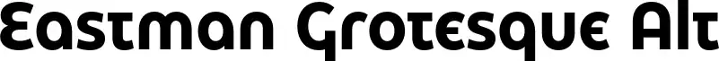 Eastman Grotesque Alt