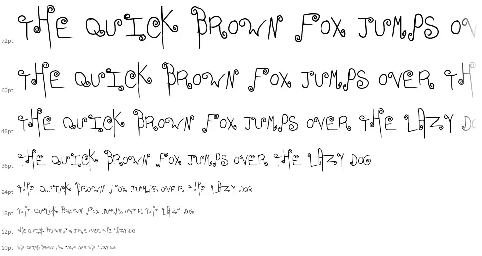 Easy Romancefont waterfall
