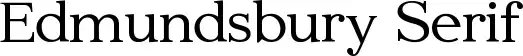 Edmundsbury Serif