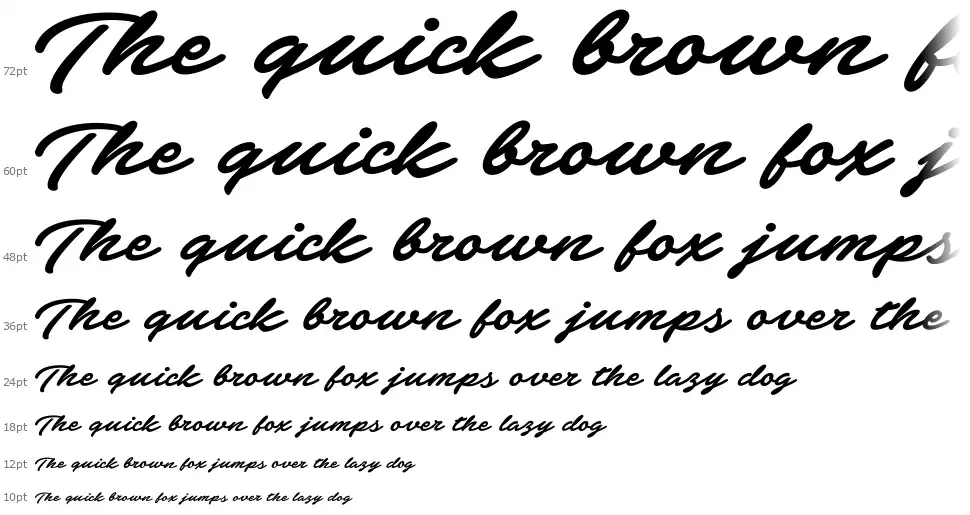 Elevatefont waterfall