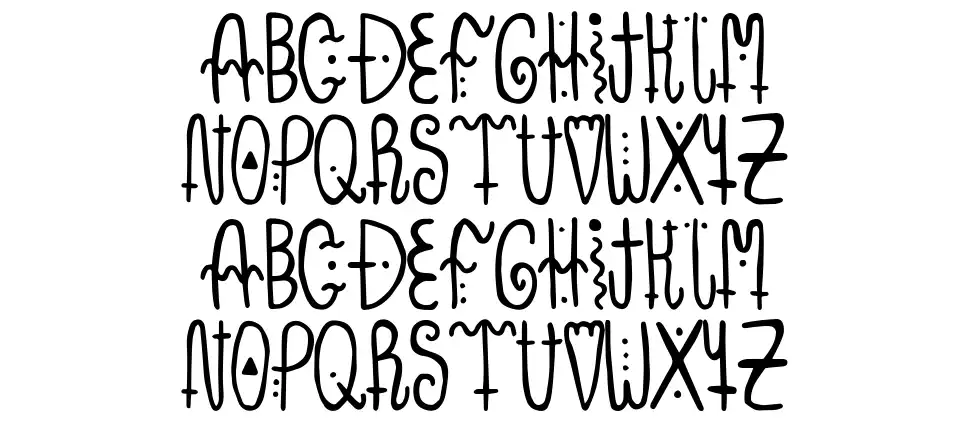 Elevenfont specimens