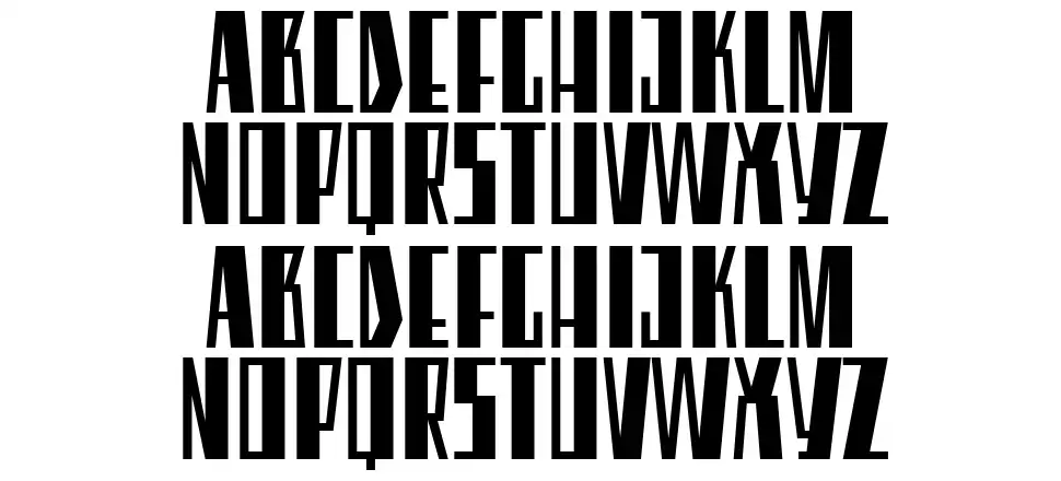 Eleventh Squarefont specimens