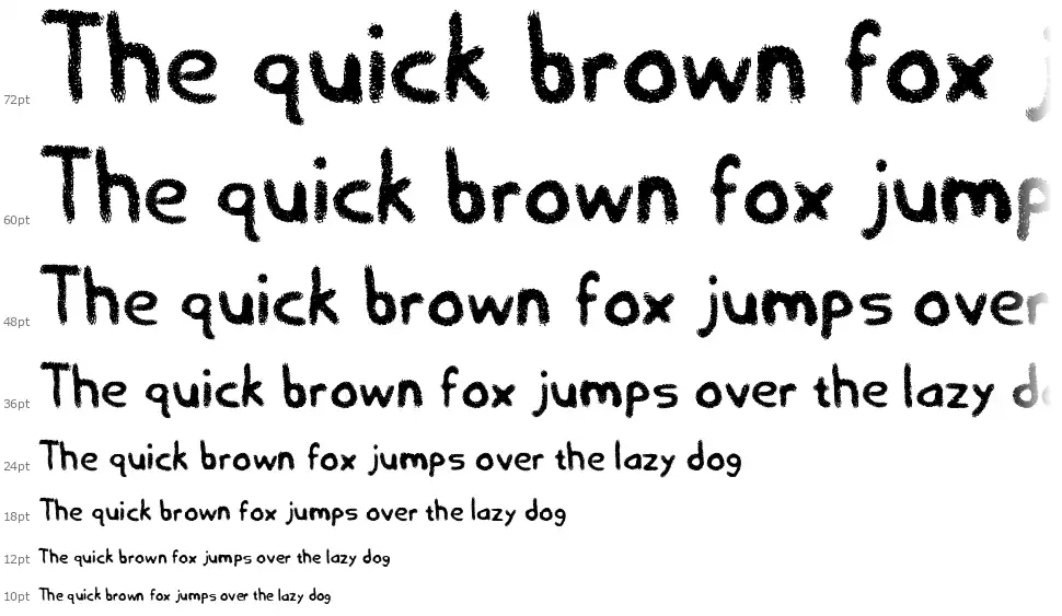 Empty Trashfont waterfall