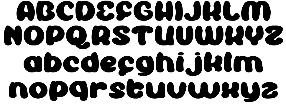 Enjoy The Showfont specimens