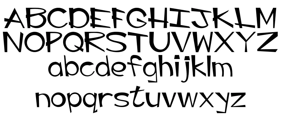EP Big Guyfont specimens