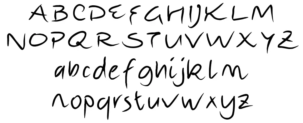 Escribifont specimens