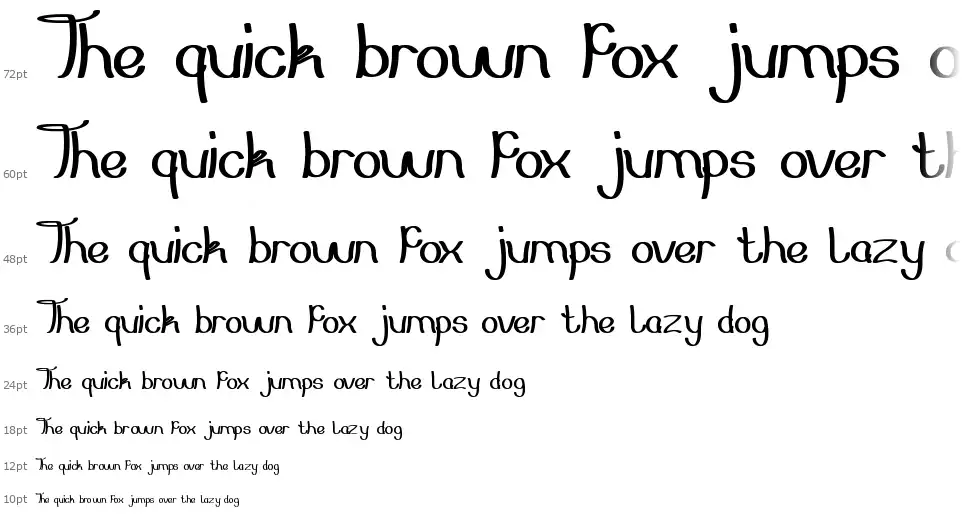Everybodyfont waterfall