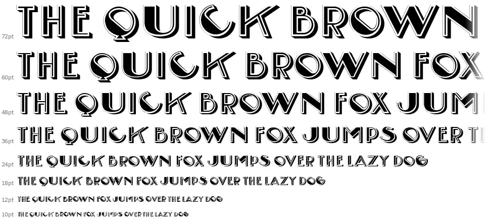 Excessivefont waterfall