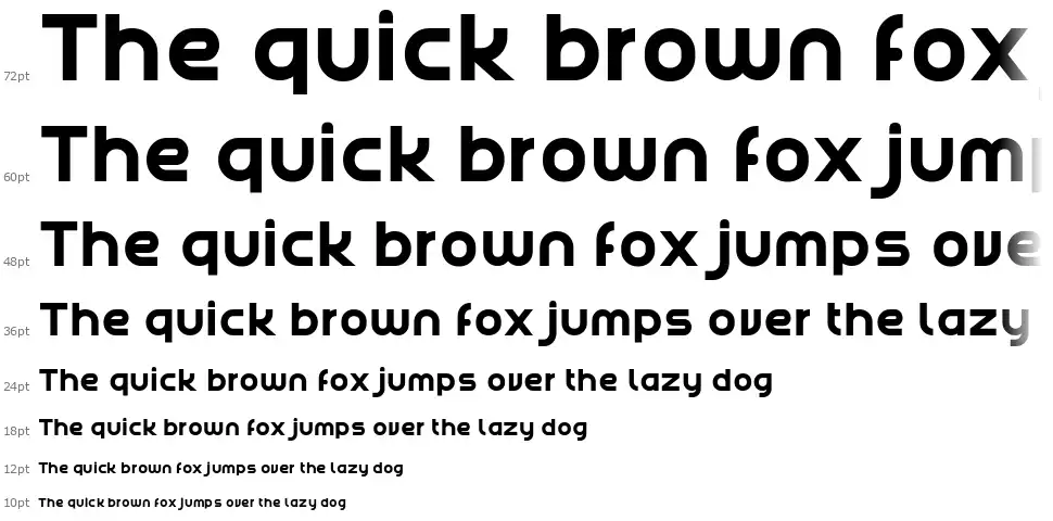 Extended CW Cascade Extended CWfont waterfall